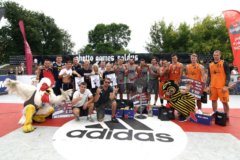 “Ghetto Basket” – Latvijas čempionāts – turpinās ar 51 komandas turnīru Saldū