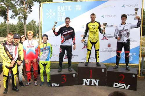 Treimanis un vēl 13 latvieši izcīna uzvaras Baltijas jūras BMX kausa otrajā posmā
