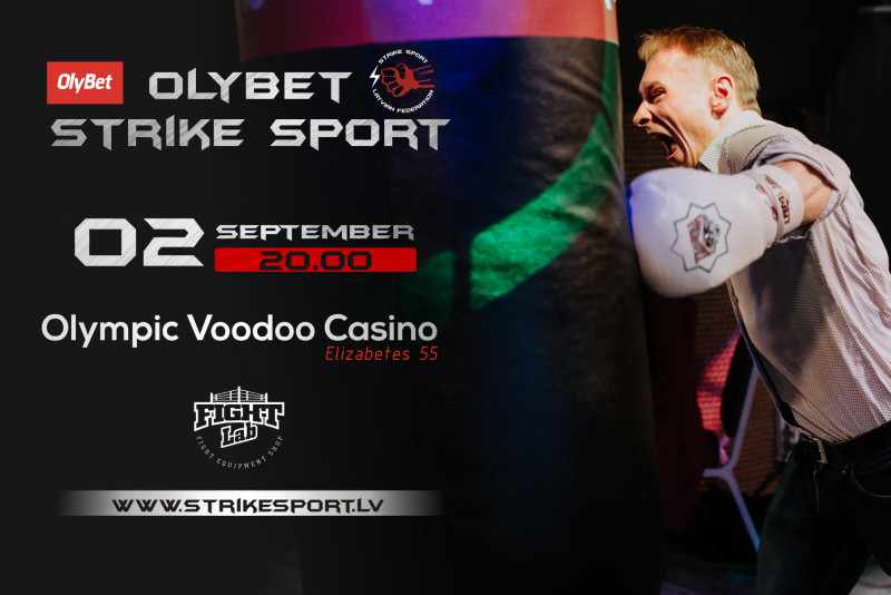2. septembrī norisināsies "Strike Sport OlyBet cup 2017" sacensības