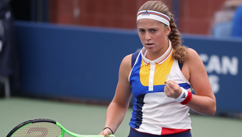 Tiešraide: Ostapenko - Kirsteja 6:4, 6:4