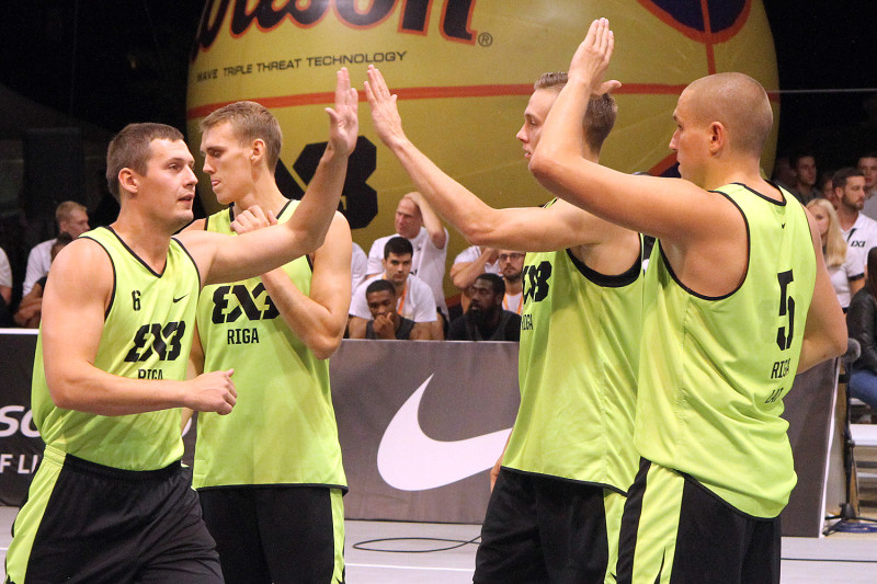 "Rīga Ghetto Basket" 3x3 basketbolisti Debrecenā iekļūst Pasaules tūres ceturtdaļfinālā