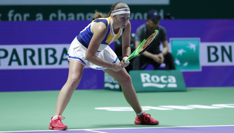 Ostapenko sezonas pēdējā mačā tiksies ar neuzvarēto Pliškovu
