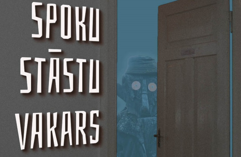 Spoku stāstu vakars ar stāstiem un spociņiem sveču gaismā