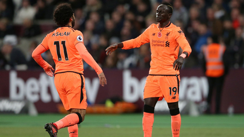 Salāhs un Manē izposta "West Ham" aizsardzību, Liverpūlei pārliecinoša uzvara