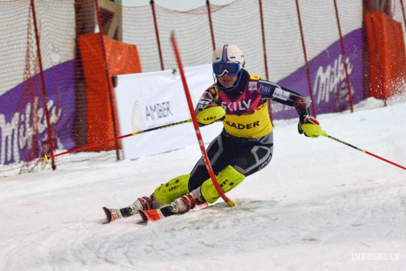 Kalnu slēpotājai E. Gasūnai vēl viena uzvara un labākais rezultāts karjerā