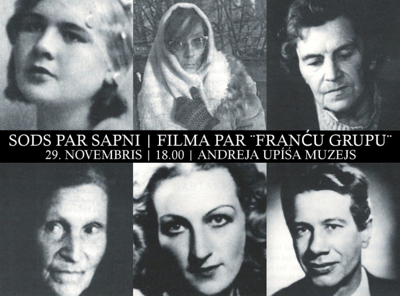 Andreja Upīša muzejā rādīs dokumentālo filmu “Sods par sapni”