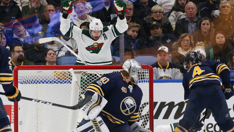 "Sabres" septītais zaudējums pēc kārtas, Girgensonam vien sešas minūtes