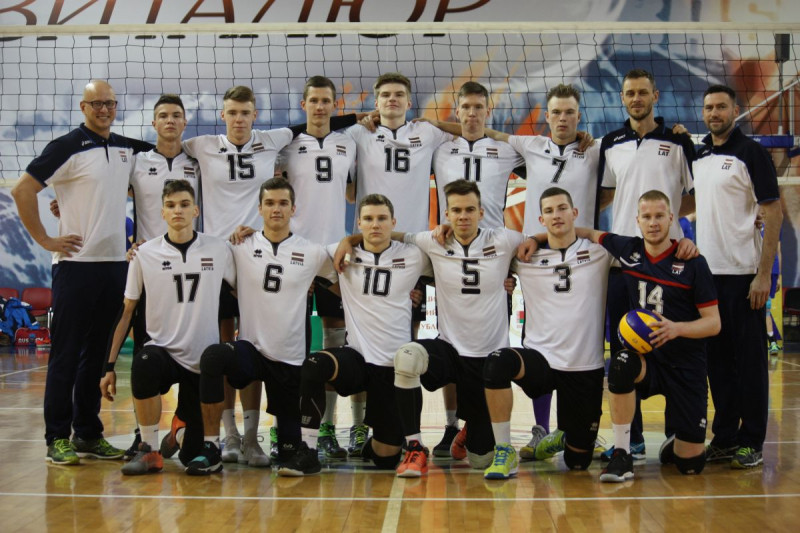 EEVZA čempionātā volejbolā jaunietes piekāpjas ukrainietēm, jauniešiem uzvara un zaudējums