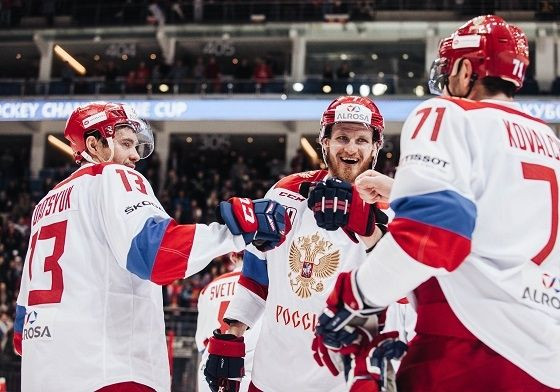 Krievijas izlasē 25 no 27 iekļautajiem spēlētājiem pārstāv SKA vai CSKA