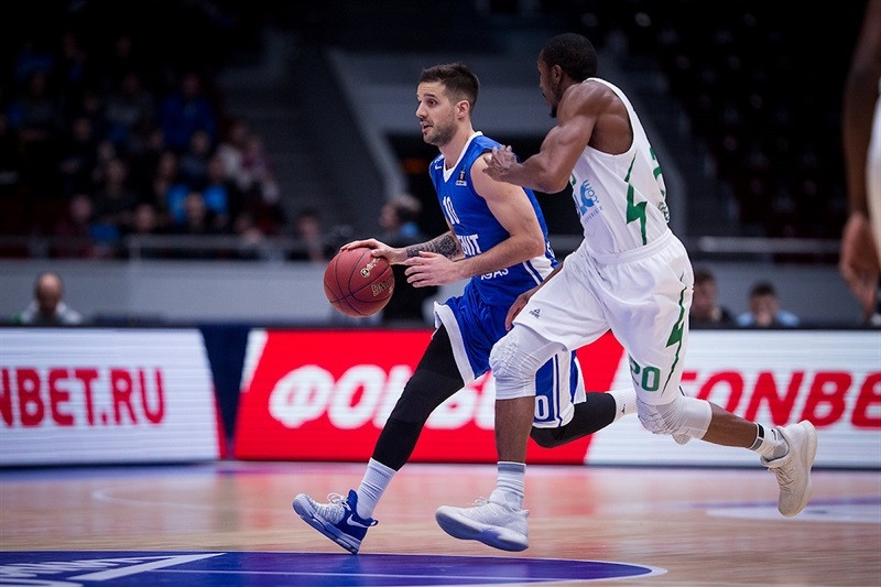 ASVEL uzvar Sanktpēterburgā un D grupā apsteidz Pasečņika "Gran Canaria"