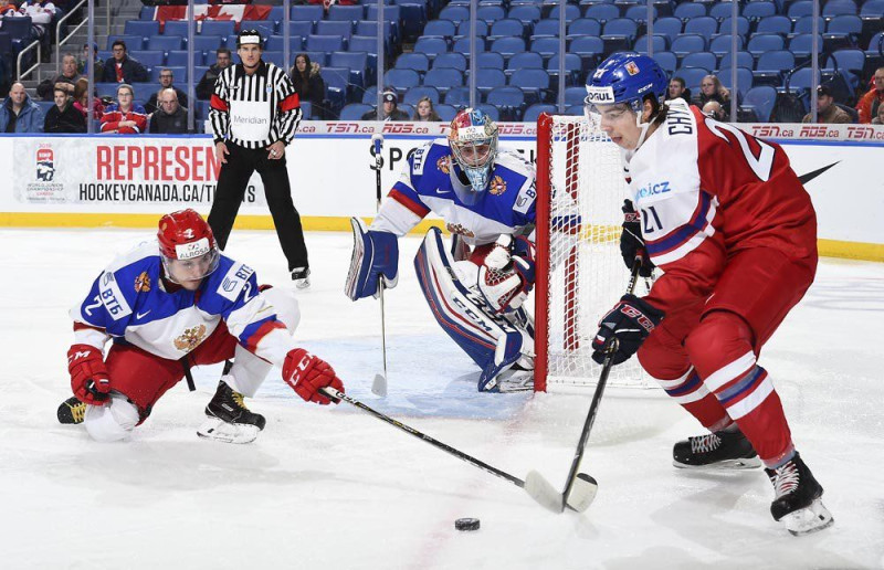 U20 pasaules čempionāta startā čehi sarūgtina Krieviju