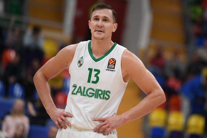 Par Eirolīgas decembra MVP atzīts "Žalgira" kapteinis Jankūns