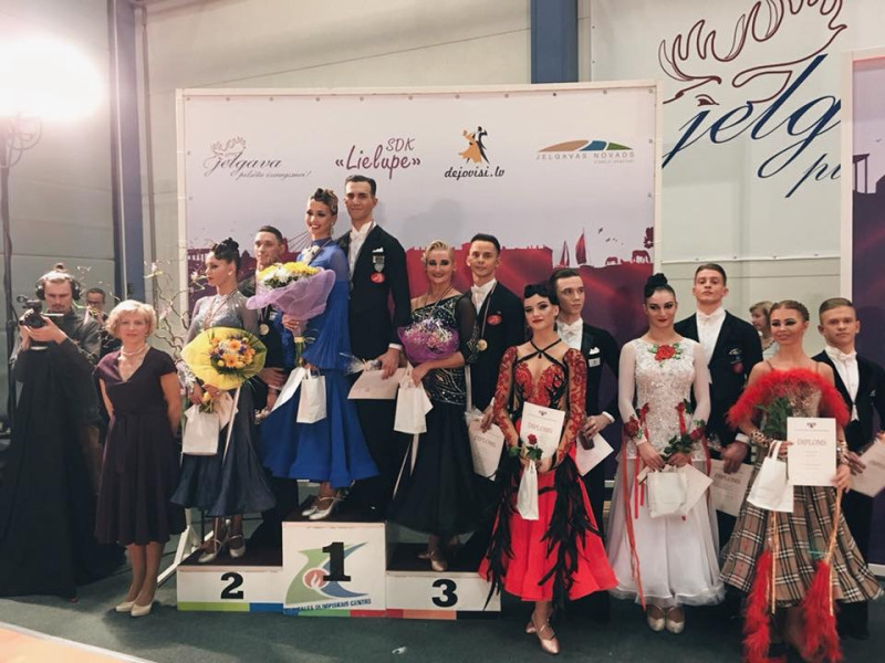 Pasaules ranga piecpadsmitnieka pāru cīņas Latvijas čempionātā Standartdejās Jelgavā