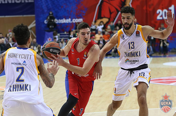 VTB Vienotās līgas fināla atkārtojumā CSKA sagrauj "Khimki"