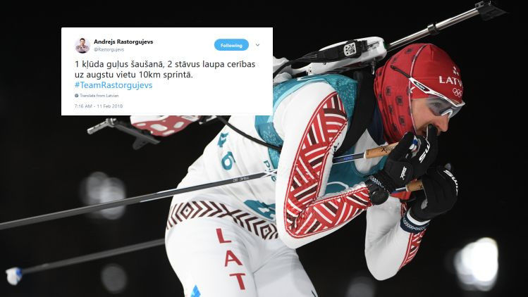 Olimpiskās čalas: Rastorgujeva kļūdas, Lietuvas prieki un ASV joki par biatlonu