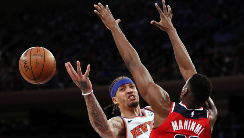 "Knicks" izlaiž 27 punktu pārsvaru un piedzīvo fiasko mājās pret Vašingtonu
