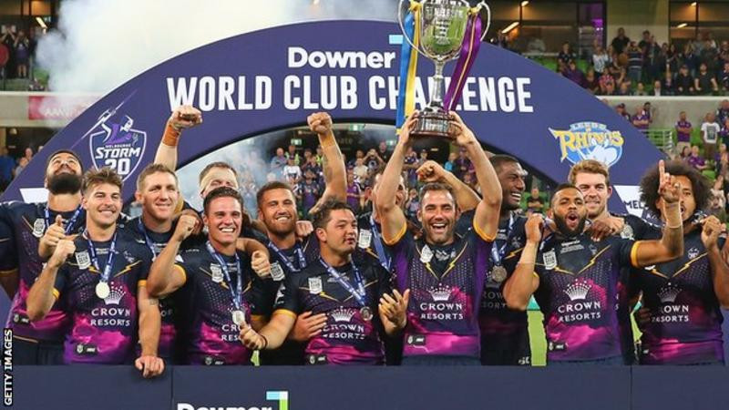 "Storm" sagrauj "Rhinos" un kļūst par labāko regbija līgas klubu pasaulē