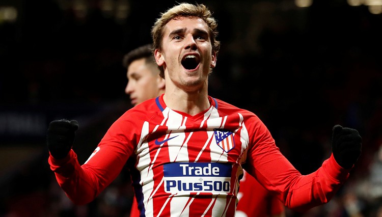 Grīzmans pirms "Barcelona" - "Atletico" mača iesildās ar četriem vārtiem