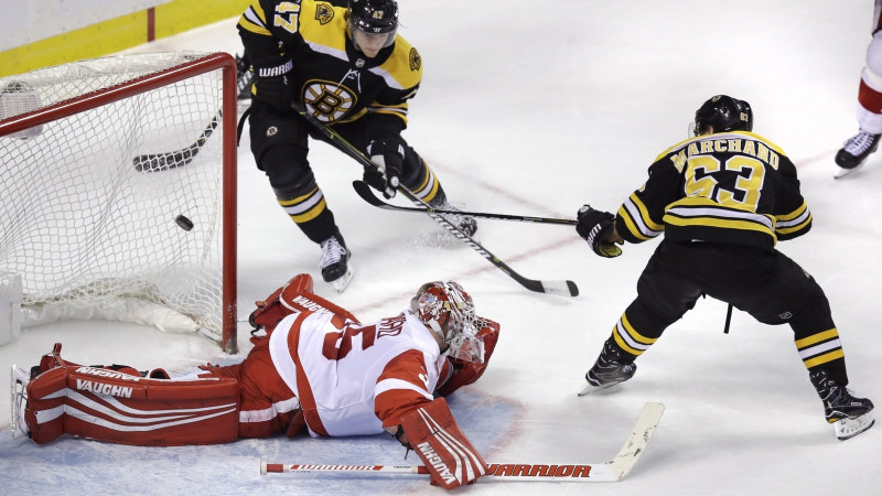 Maršānam piecu punktu spēle un uzvara Bostonai, ''Ducks'' grauj ''Capitals''