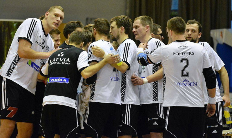 Latvijas vīriešu handbola izlasei 22. vieta EHF rangā