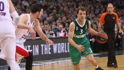 "Žalgiris" apmeklētības rekordu nosvin ar CSKA sakaušanu, Dončičam uzvaras metiens