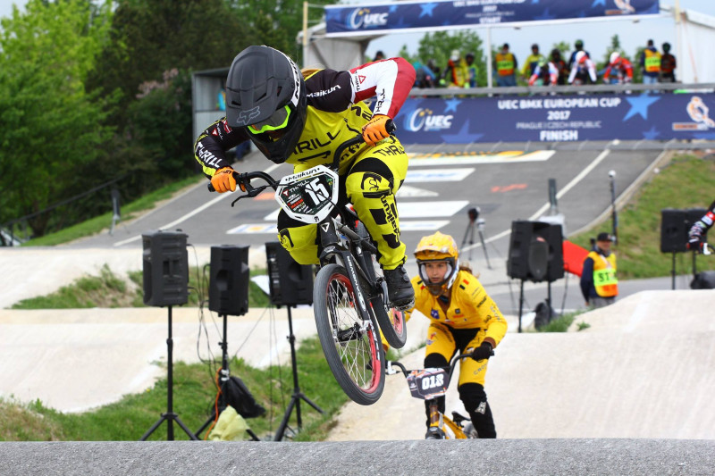 Pētersone labāko desmitniekā Pasaules kausa posmā BMX superkrosā