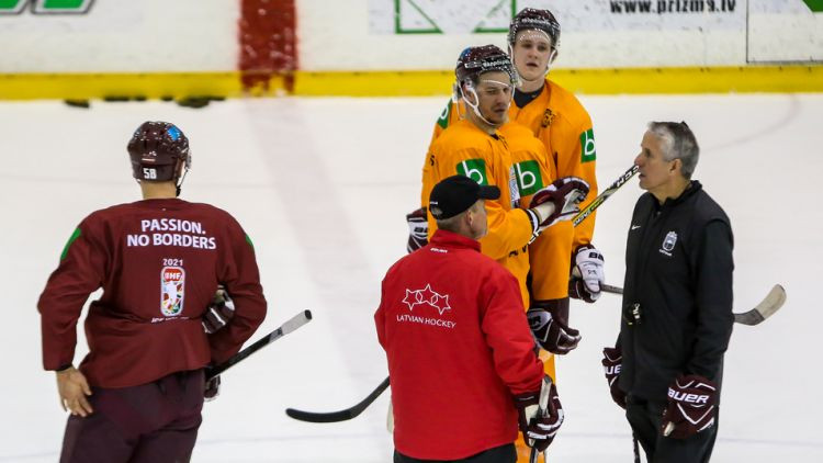 Latvijas izlases sastāvā pārbaudes spēlēm Norvēģijā iekļauti septiņi debitanti