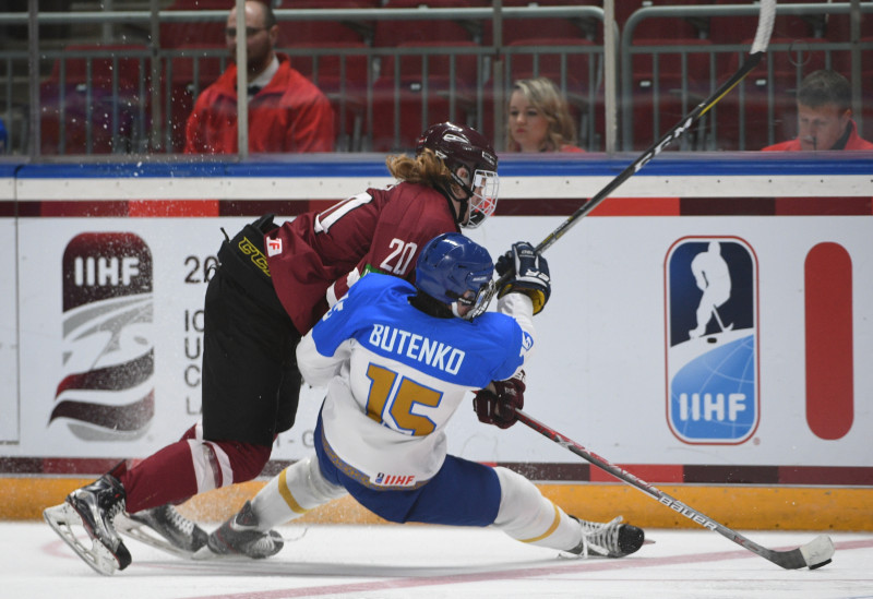 U18 izlase pieveic arī kazahus un čempionātu noslēdz ar perfektu bilanci