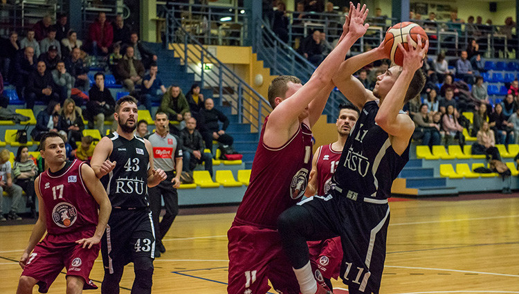 Šoks Jelgavā: RSU ceturtdaļfinālā izslēdz LBL2 čempionus