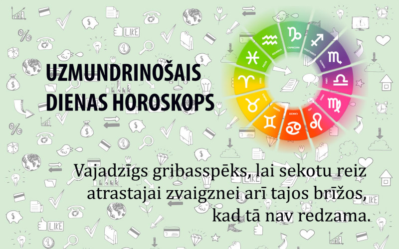 Uzmundrinošie horoskopi 12. aprīlim visām zodiaka zīmēm