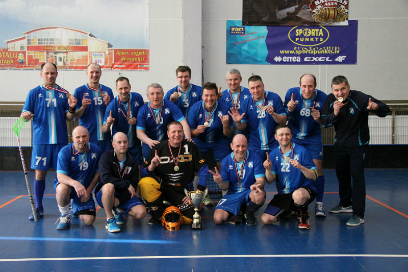 Veterānu 45+ čempionātā triumfē "SC Mēmele/Bauska"