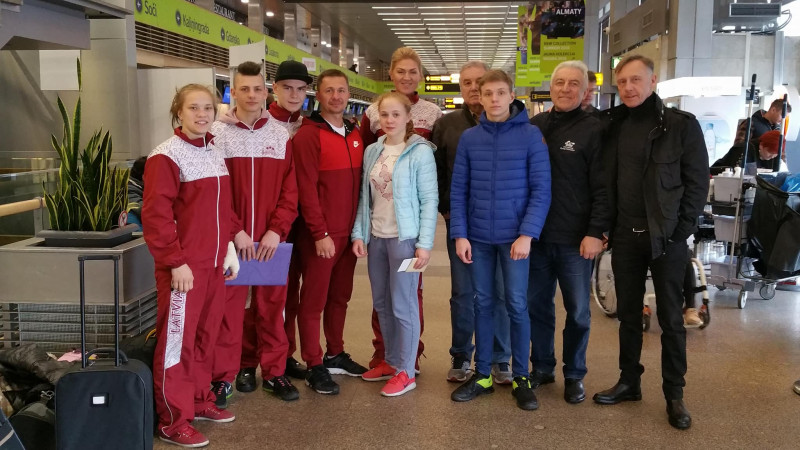 Latvijas U19 boksa izlase devusies uz Eiropas čempionātu Itālijā