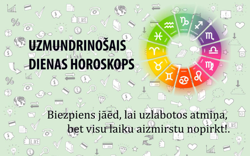 Uzmundrinošie horoskopi 20. aprīlim visām zodiaka zīmēm