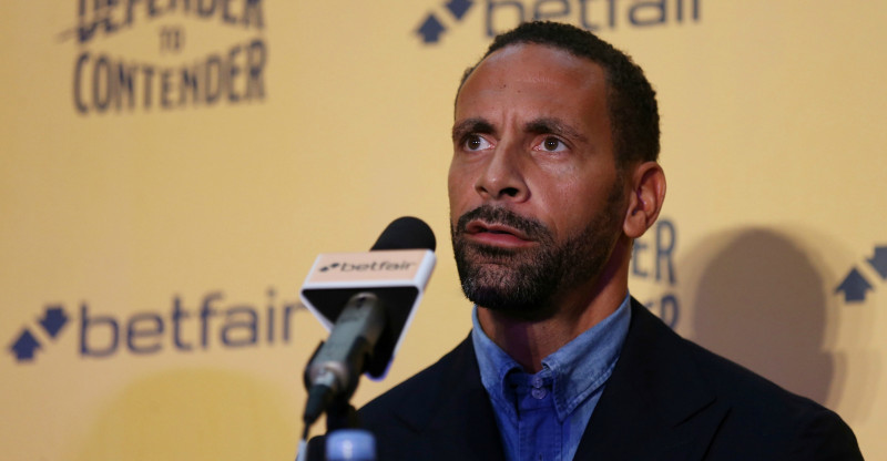 Futbola zvaigznei Rio Ferdinandam atteikts boksa licences piešķiršanā