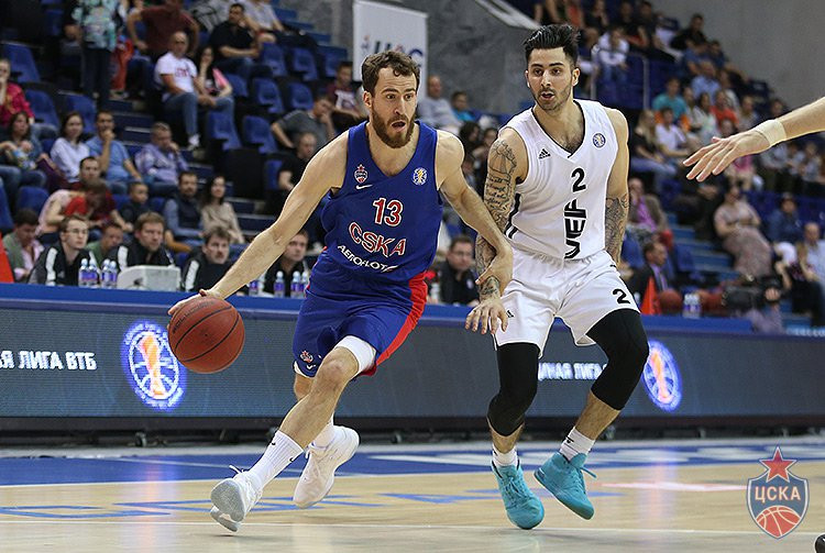 Rīgas VEF Maskavā VTB līgas 1/4 fināla trešā cīņa pret vareno CSKA