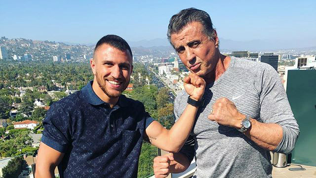 Stallone: "Lomačenko ir labākais bokseris pēdējos 50 gados"