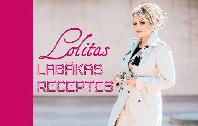 Izdota dietoloģes Lolitas Neimanes grāmata “Lolitas labākās receptes”