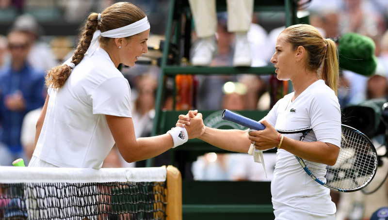Ostapenko pirmoreiz sasniedz Vimbldonas pusfinālu