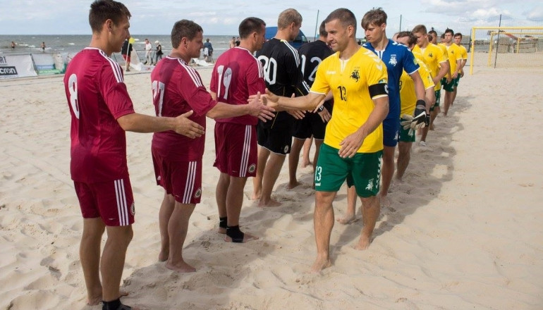 Latvijas pludmales futbola izlasi turpmāk vadīs Andrejs Baumanis