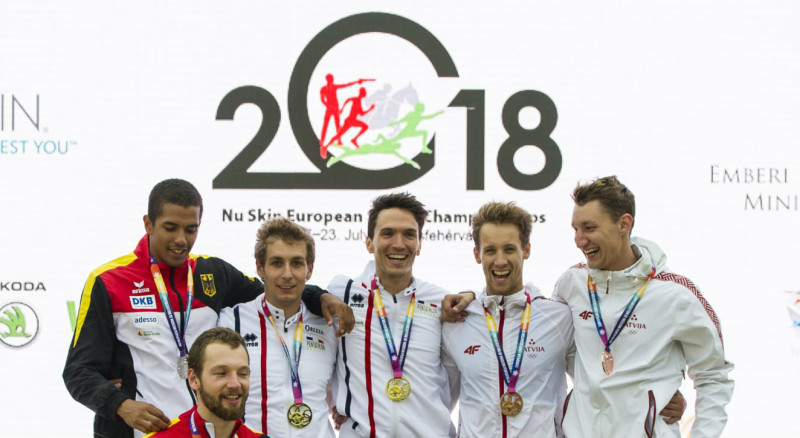 Švecovam un Nakoņečnijam bronza EČ stafetē