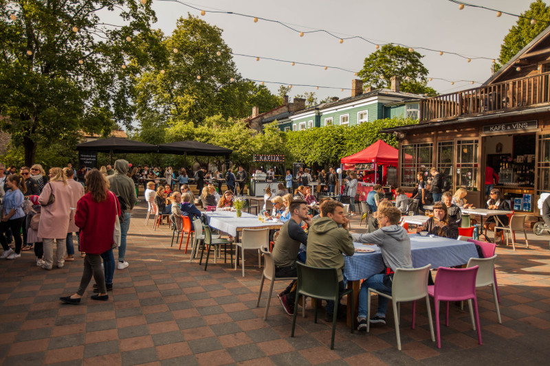 Internacionālais Street Food festivāls Kalnciema kvartālā augusta trešdienās