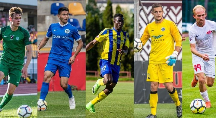 Virslīgas jūlija MVP kandidāti: Marusičs, Kobzars, Ozols, Akinjemi un Fjodorovs