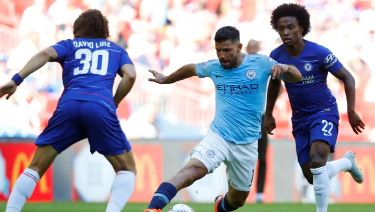 Agvero dublis nokārto Mančestras "City" uzvaru Community Shield izcīņā