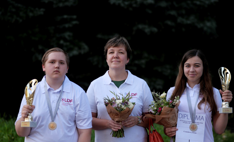 Latvijai divi zelti Eiropas jaunatnes čempionātā dambretē