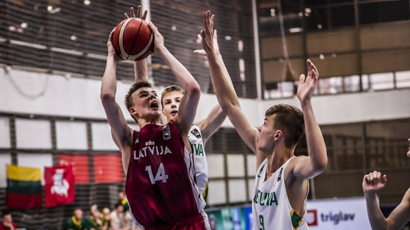 Latvijas U16 kadeti zaudē Lietuvai un otro gadu pēc kārtas Eiropā finišē astotie