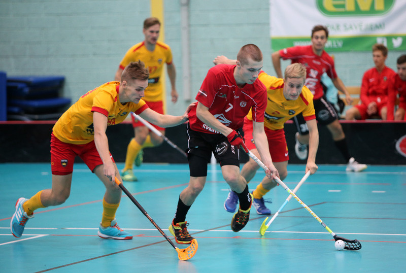 Blumfelda "hat-trick" ļauj "Lielvārdei/Fat Pipe" pieveikt čempionus