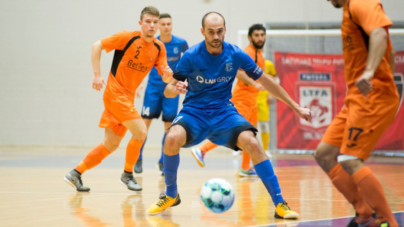 Sportacentrs.com tiešraidē: augstākā līmeņa futzāls - "Nikars" startēs Čempionu līgā