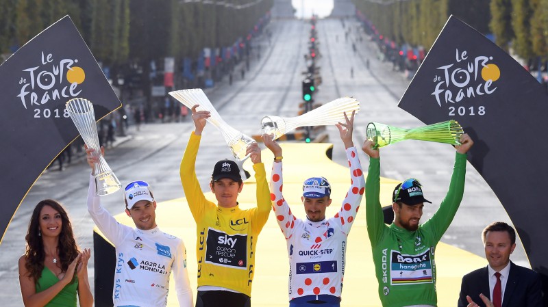 Izstādes laikā nozagta "Tour de France" čempiona Tomasa trofeja