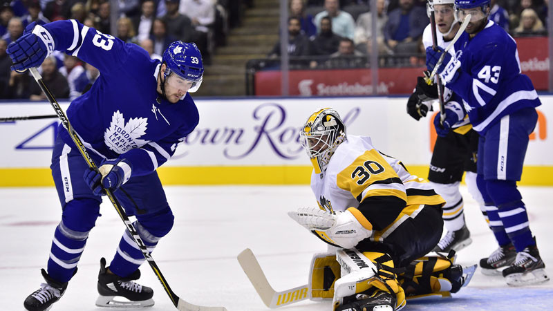 Marejs apstādina "Maple Leafs" uzbrukumu, Detroitai sliktākais sākums vēsturē