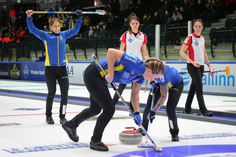 Zviedrija un Skotija triumfē Eiropas kērlinga čempionātā, Latvijas kērlingistēm augstā 5.vieta